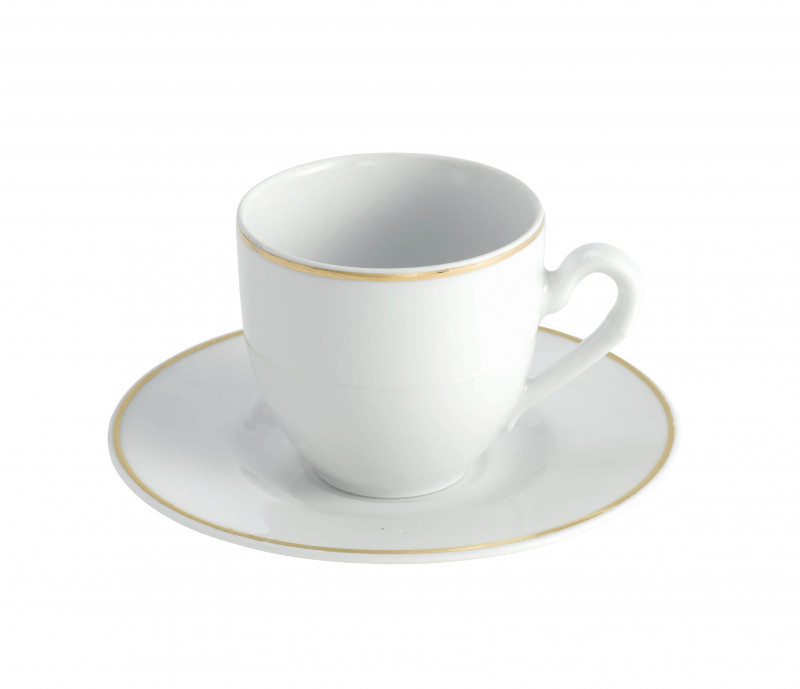 Tasse à café  or
