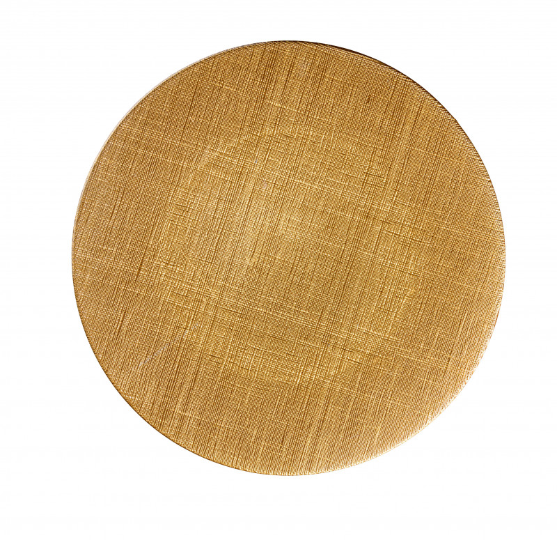 Assiette de présentation or33cm
