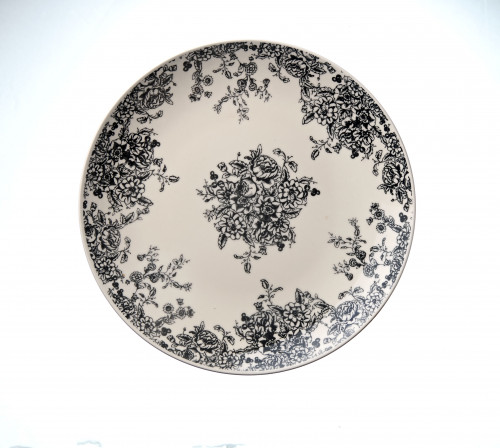 Assiette plate Faustine